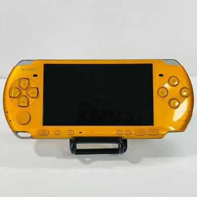 Playstation Tested PSP 3000 BY Console Bright Yellow Region Free From Japan - Image 1 of 4