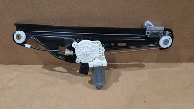 04-2010 BMW 525i regulador de ventana lateral del conductor trasero izquierdo con motor 51357075673 OEM Foto 1 de 4