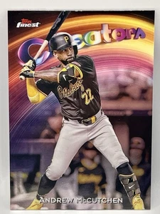 2025 TOPPS FINEST CREATORS C2 ANDREW McCUTCHEN PIRATES - Picture 1 of 2