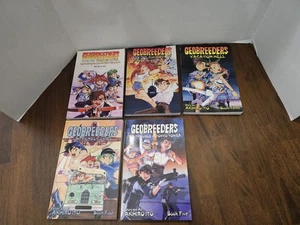 Geobreeders Manga Lot Vol 1-5 Akihiro Ito CPM Manga 2002 Vintage Rare English  - Picture 1 of 16