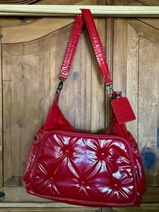Studio By Diane Von Furstenberg DVF Red Weekend Duffle Bag *See Pictures * - Picture 1 of 24