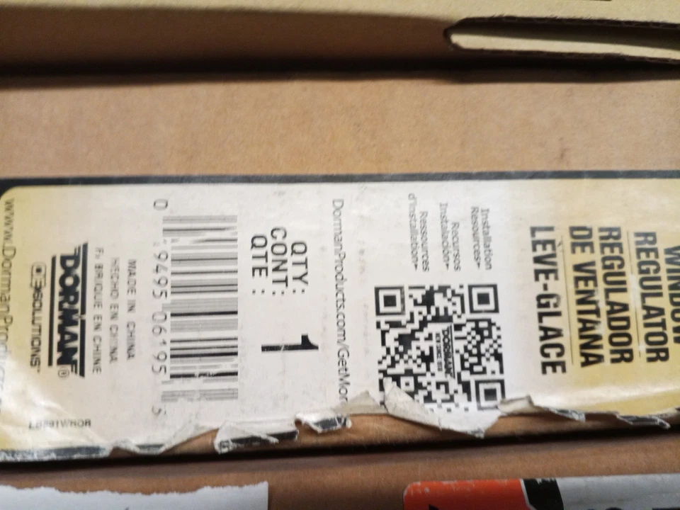 Regulador de ventana delantera derecha Dorman 741-658 y motor para Pontiac/Oldsmobile/Buick Foto 1 de 1
