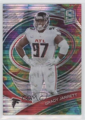 2021 Panini Spectra Celestial Prizm /99 Grady Jarrett #4 - Image 1 of 2