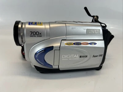 JVC GR-SXM260U VHS-C Camcorder Super VHS Tested w/ Battery No Charger - Image 1 of 4