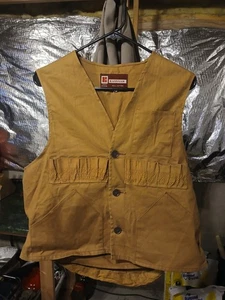 Vintage Kassnar Hunting Vest Size M Inside Game Pouch Is Flaking See Descr - Picture 1 of 5