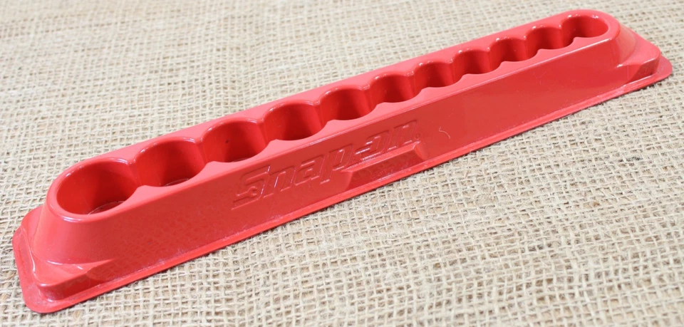 Snap-on PAKTY237 Magnetic Holder 11 Hole Holds 3/8" Drive SAE Socket Set Tool 1 Foto 1 de 4