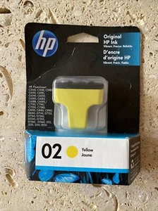 New! Original HP 02 Yellow Printer Ink Cartridge (C8773WN) - Picture 1 of 1