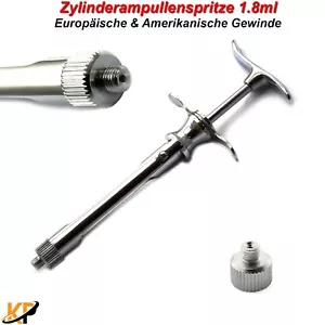 Zylinderampullenspritze Dental Spritze Injektion Aspiration Zahnarzt Anästhesie - Bild 1 von 4