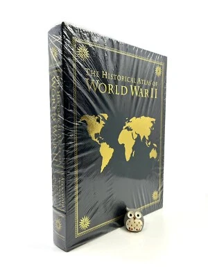 EASTON PRESS Historical Atlas of World War II Swanston Leather WWII Maps SEALED - Image 1 of 4