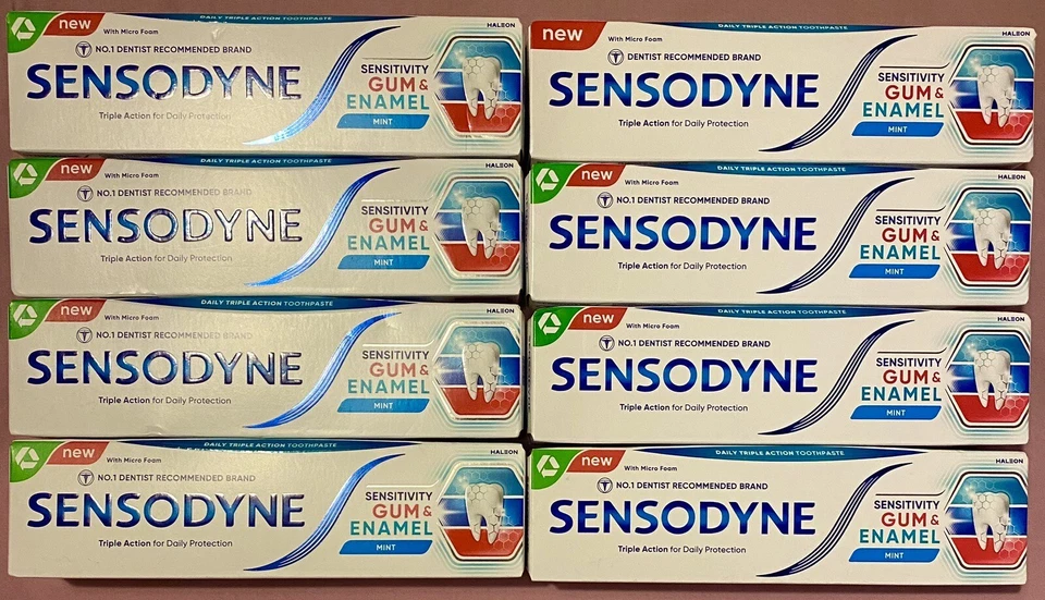 Sensodyne Sensitivity Gum & Enamel Toothpaste - 75ml x8 exp 08/2027 RRP £44.94 - Image 1 of 1