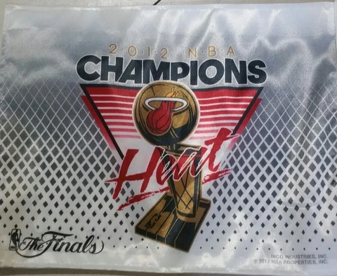 Miami Heat 2013 NBA Champions Car Flag Double sided the finals Cover