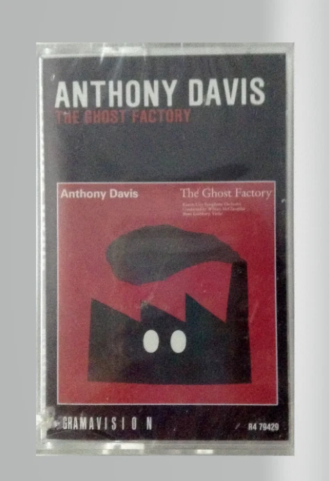 Anthony Davis The Ghost Factory NEW Cassette Tape GRAMAVISION R479249 Year 1988 - Image 1 of 4