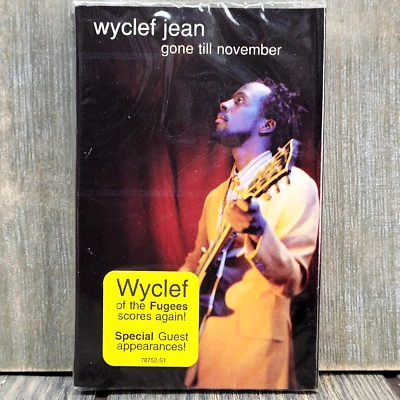 Wyclef Jean: Gone Till November (Cassette Single, 1997) Fugees NEW R&B Neo Soul - Image 1 of 4