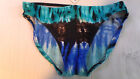 Nwts  Sz.10 Tye Dye Women's Island Escape Aqua/Swimsuit Bottoms Size 10 Tye Dye