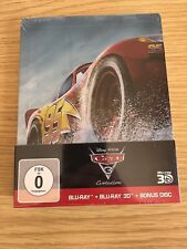 Cars 3 Evolution 3D Blu-ray Steelbook neu & ovp