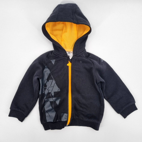 SACAI Felpa sportiva con cappuccio felpa blusa per ragazzi di Adidas taglia 80 (9 12 M)