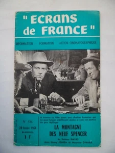 ECRANS DE FRANCE N°316 20/02/1964 LA MONTAGNE DES NEUF SPENCER Henri Fonda Maure - Imagen 1 de 2