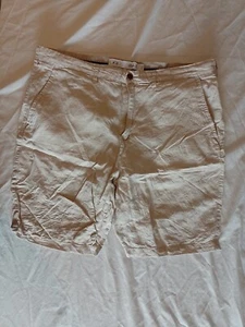 Men's Shorts Primark Size W38 Pockets Beige 21194 - Picture 1 of 12