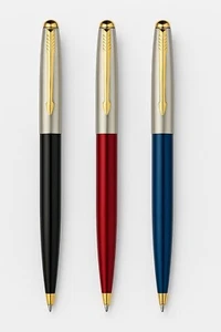 PARKER Galaxy Kugelschreiber Set - Schwarz, Blau, Rot - Geschenkbox - Glatte Schrift - Bild 1 von 12