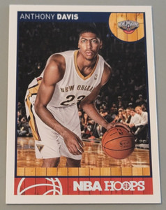 2013-14 Panini Hoops Basketball, Base Card #157 ANTHONY DAVIS   Pelicans