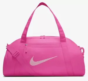 Nike Women's Gym Club Duffel Bag - 24L - Laser Fuchsia/Medium Soft Pink - Picture 1 of 7