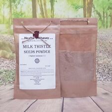Milk Thistle Seeds Powder 100g (silybum Marianum) - Health Embassy 100 Natural