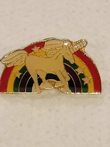 Esmalte Unicornio Chaqueta Arco Iris Solapa Pin Decorativo Bolso Tack Mochila Sombrero - Imagen 1 de 5