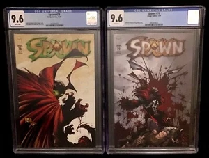 SPAWN #78 Y #79 AMBOS CON CALIFICACIÓN CGC 9.6 + LIBRO CGC ADICIONAL TODD CÓMICS DE IMAGEN de McFARLANE - Imagen 1 de 4