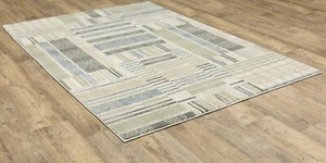 Atlas by Oriental Weavers. Abstract Casual Area Rug. Blue,Green, White 752E - Picture 1 of 4