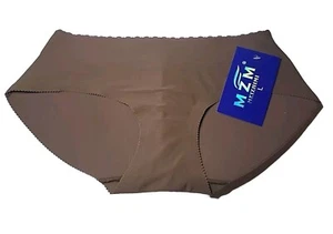 MZM Meizhimi Butt Enhancing Panty Brown Size Fake Butt Large New With Tags - Picture 1 of 8