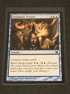 Magic the Gathering Modern Masters Traumatic Visions - Picture 1 of 2