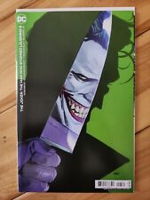 2022 Joker 5C: The Man Who Stopped Laughing; Clay Mann Variant.  High Grade 9.6.
