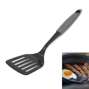 1 Pc Nylon Turner Slotted Heat Resistant Kitchen Utensil Spatula Flipper 12" - Picture 1 of 1