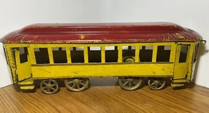 Dayton Schieble Toys 19” Trolley Hillclimber 1910-1920 Vintage Pressed Steel Toy - Picture 1 of 11