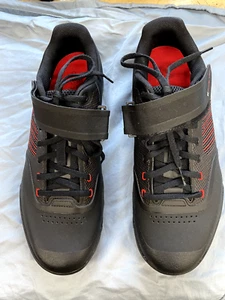 ADIDAS FIVE TEN HELLCAT PRO BLACK & RED MOUNTAIN / GRAVEL BIKE SHOES MEN'S 11.5 - Picture 1 of 8