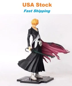 Statua action figure anime Bleach Ichigo Kurosaki collezione giocattolo regalo 9'' - Foto 1 di 15