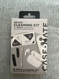 Case Mate Device Cleaning Kit for AirPods iPhones iPads iPods Wipes/Cloths/Brush - Picture 1 of 2