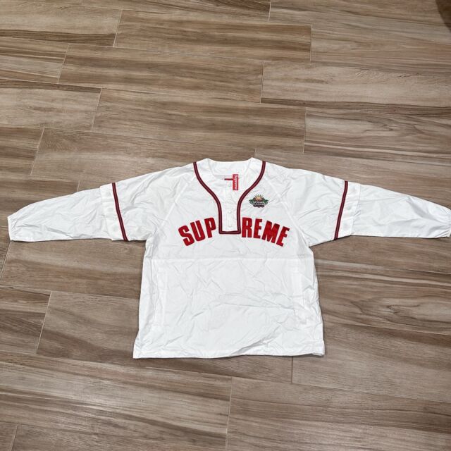 Supreme satin baseball jersey in 2023