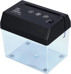 Electric Paper Shredder, Wear Resistant Highly Durable Small Shredder... - Picture 1 of 8