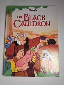 The Black Cauldron Vintage Walt Disney Classic Series Large Hardcover Book - Picture 1 of 6