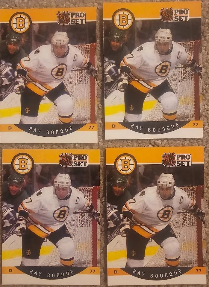 1990 Pro Set Hockey - 'Error cards' (Dropdown List) - Image 1 of 1