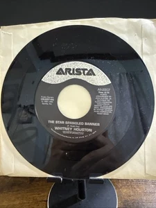WHITNEY HOUSTON, The Star Spangled Banner/America The Beautiful, 45, NM, NEW - Picture 1 of 2