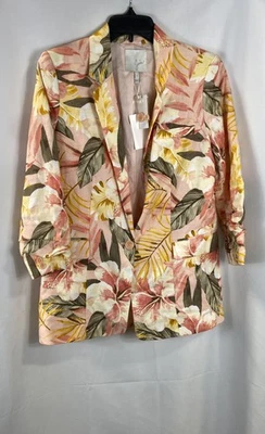 Joie Pink Coat - Size 2 - Image 1 of 4