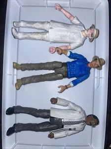 Lote de figuras Mattel Jurassic Park World Amber Collection John Hammond Grant Ray - Imagen 1 de 2
