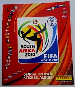 Panini World Cup 2010 Empty Album Mint Condition 6 Stickers South Africa - Picture 1 of 3