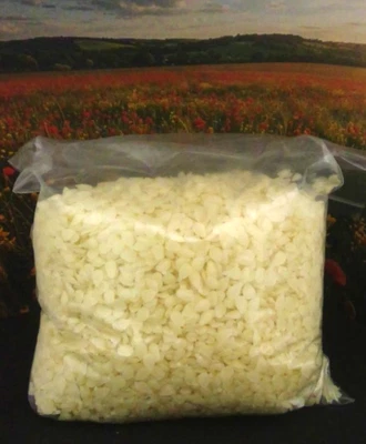 Cuentas de pastillas de cera de abejas blancas 100 % puras y orgánicas 16 oz. (1 libra) Envío Gratis Foto 1 de 2