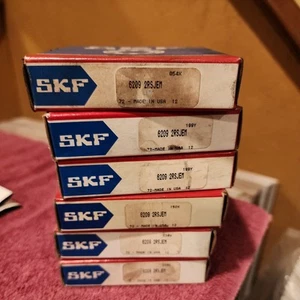(6) NEW- SKF 6208 2RSJEM Explorer Radial Deep Groove Ball Bearing || WARRANTY! - Picture 1 of 1