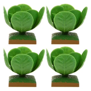 4 Pcs Simulierte Kohlornamente Kind Kohlmodell Spielzeug Gemüsemodell - Photo 1/12