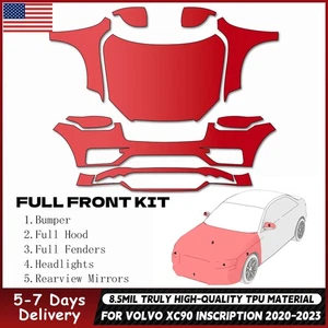 For Volvo XC90 Inscription 2020-2025 PreCut Paint Protection Film Clear Bra PPF - Picture 1 of 19