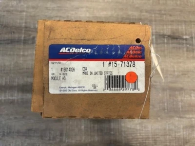 1980-1981 Cadillac Eldorado Seville AC Blower Power Module PN#16014026 NOS! - Image 1 of 4